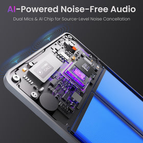 ABVPO NOTE top microphone array demonstrating hybrid noise reduction