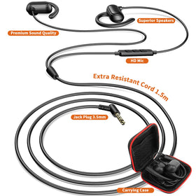 ACANDYA clear microphone for crisp calls during workouts or travel