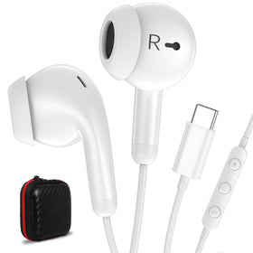 ACANDYA USB-C Earbuds with ergonomic fit for comfortable in-ear use and effective noise isolation.