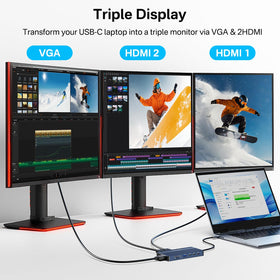 ACASIS on a home office desk illustrating tidy setup and improved productivity benefit