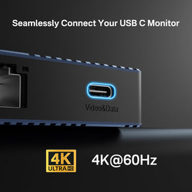 ACASIS USB C Dock PD 100W power delivery for laptop charging.