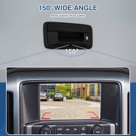 ACAUTO camera lens closeup highlighting wide-angle view and clear parking aid