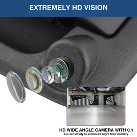 ACAUTO night vision demo showing enhanced low-light rear visibility and safety