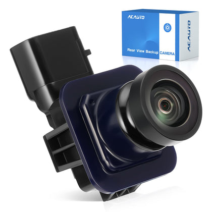 ACAUTO front-mounted camera showing exact fit and OEM alignment benefit
