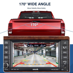 ACAUTO camera installed on Ram tailgate demonstrating improved rear visibility benefit
