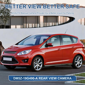 ACAUTO lifestyle shot of C‑Max reversing showing safer, clearer rear view