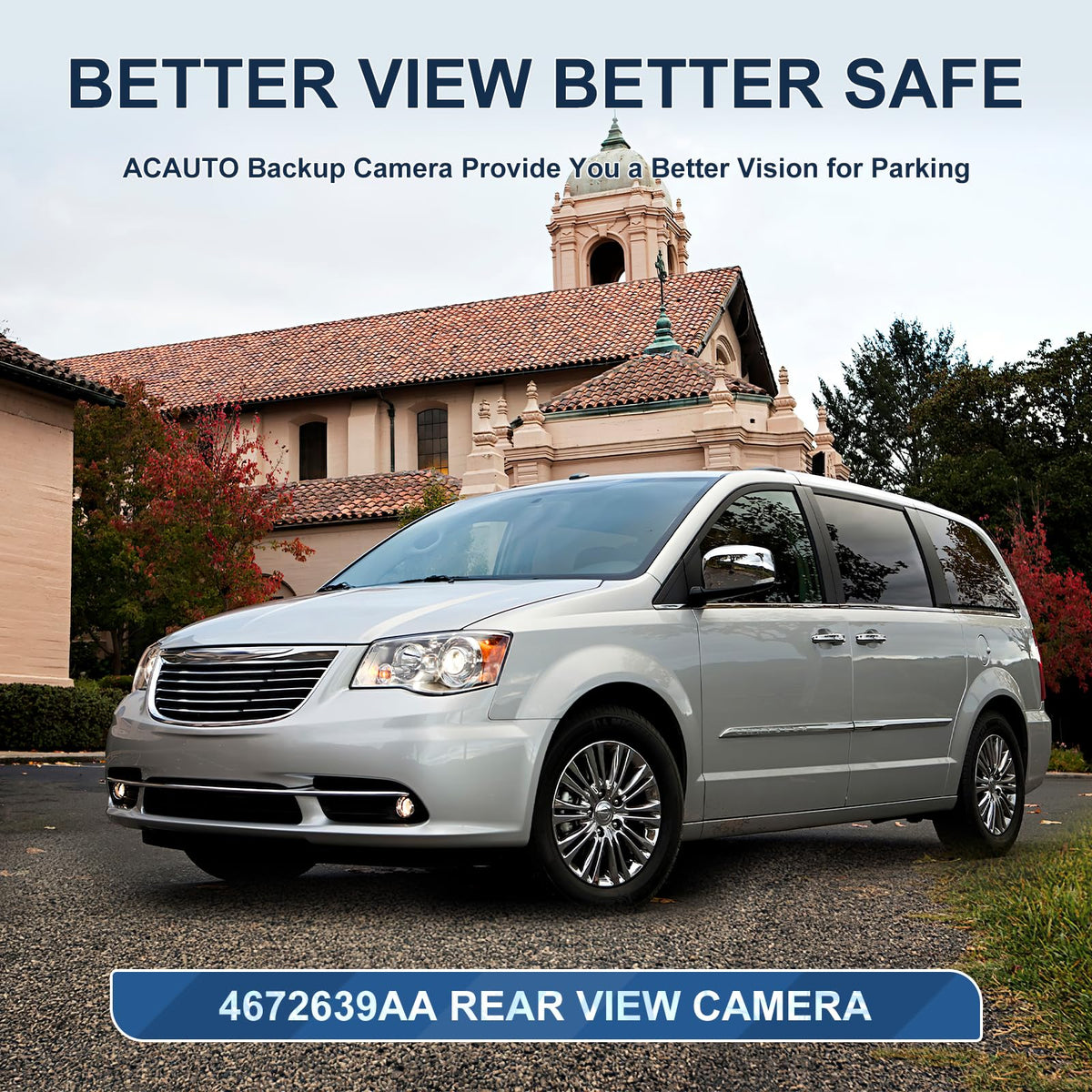 ACAUTO night-view screenshot showing improved rear visibility in low light