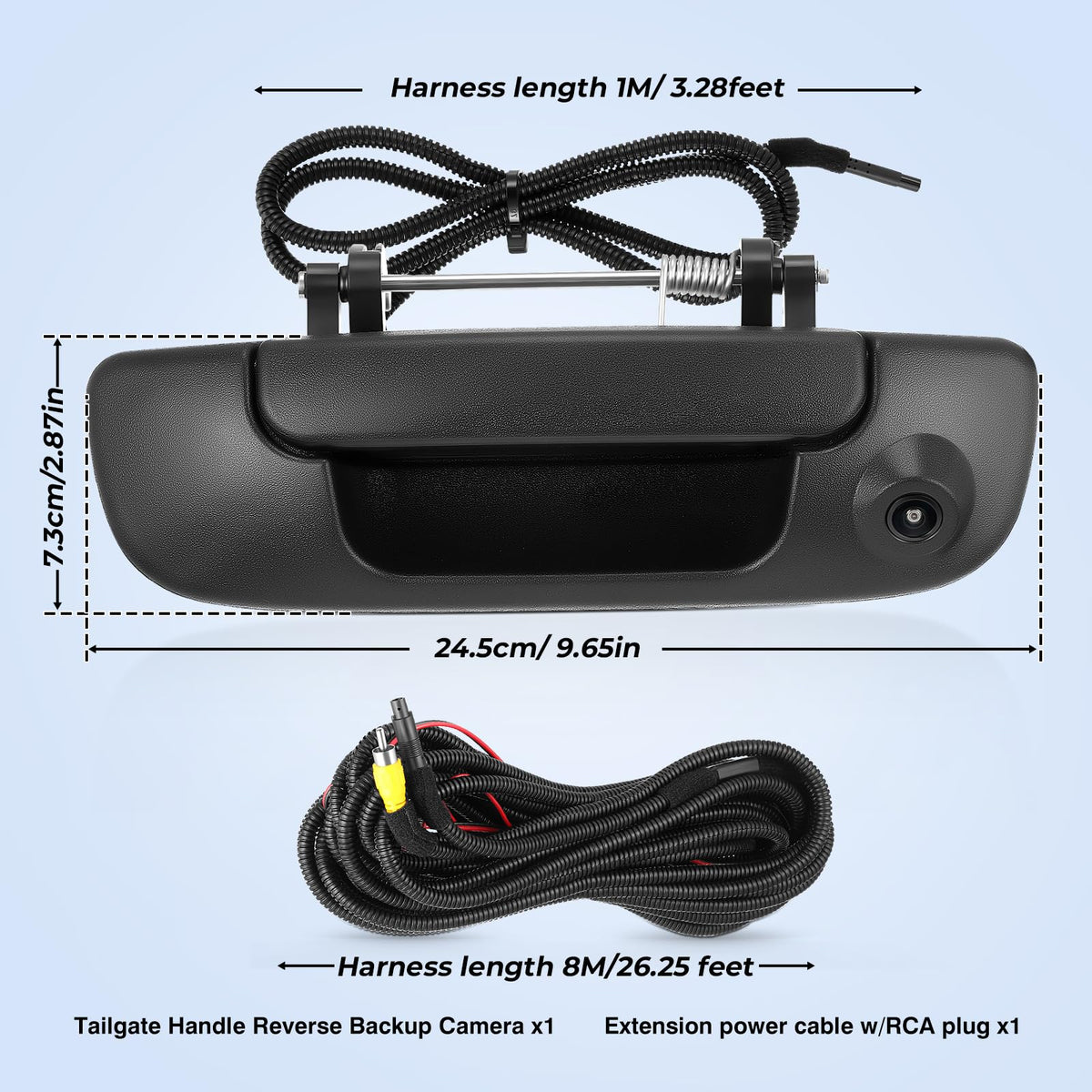 ACAUTO parking line on/off switch detail for customizable guidance lines