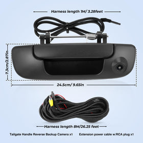 ACAUTO parking line on/off switch detail for customizable guidance lines