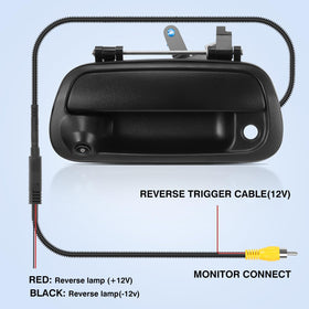 ACAUTO 27-foot RCA cable and yellow plug for easy monitor connection