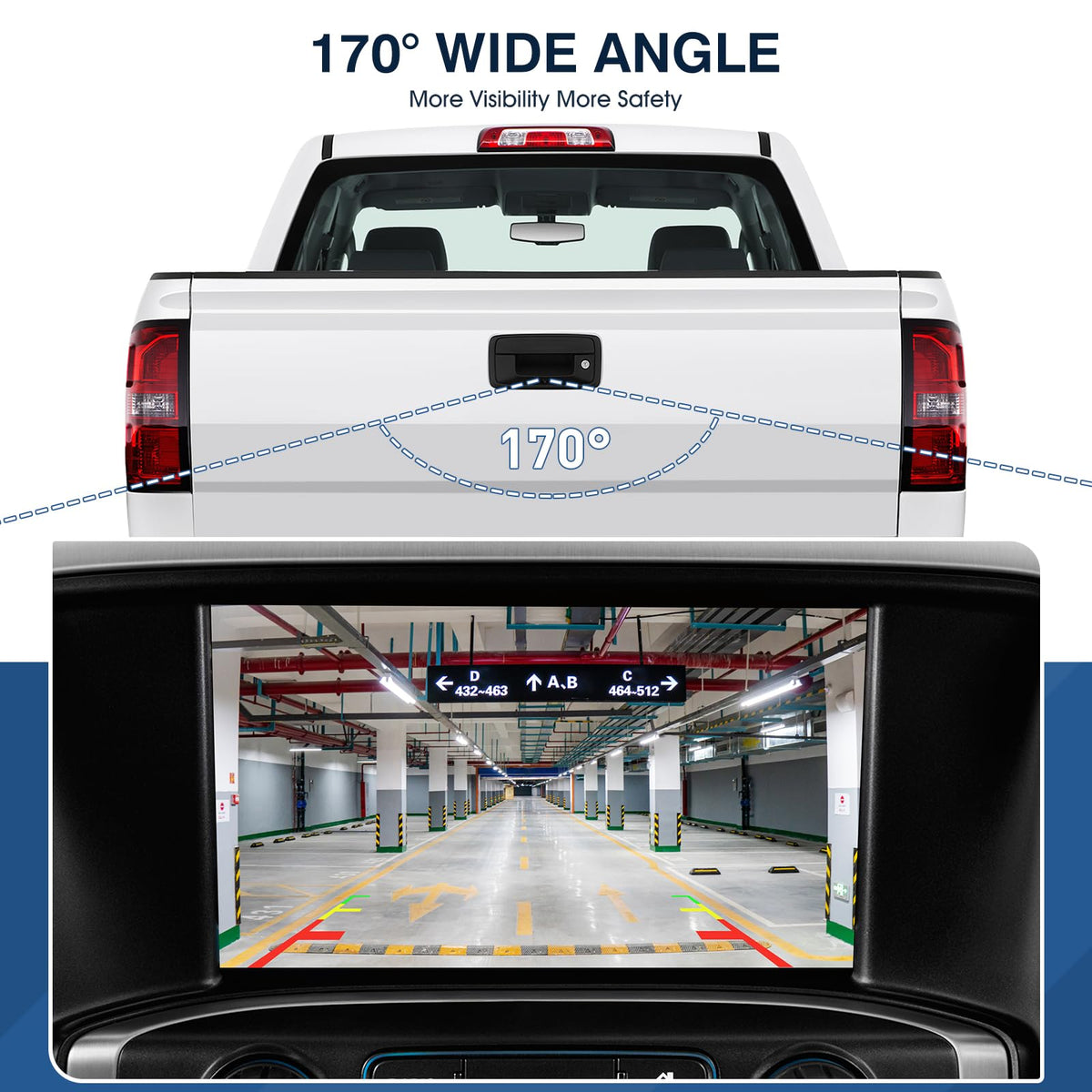 ACAUTO installed on Silverado tailgate demonstrating exact factory fit