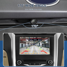ACAUTO wide-angle lens closeup demonstrating clear optics for improved visibility benefit