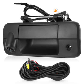ACAUTO Tundra tailgate handle backup camera with clear rear view for safer parking.