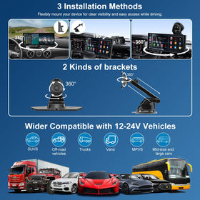 Accfly quick-install on dash with suction mounts
