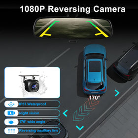 Accfly daytime dashboard view showing screen visibility and reduced glare
