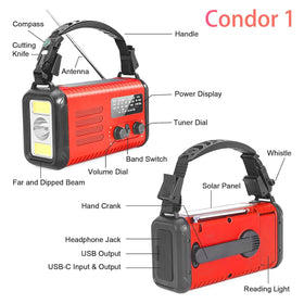 Accinouter shown in backpack for scale, brand compact portable design for travel