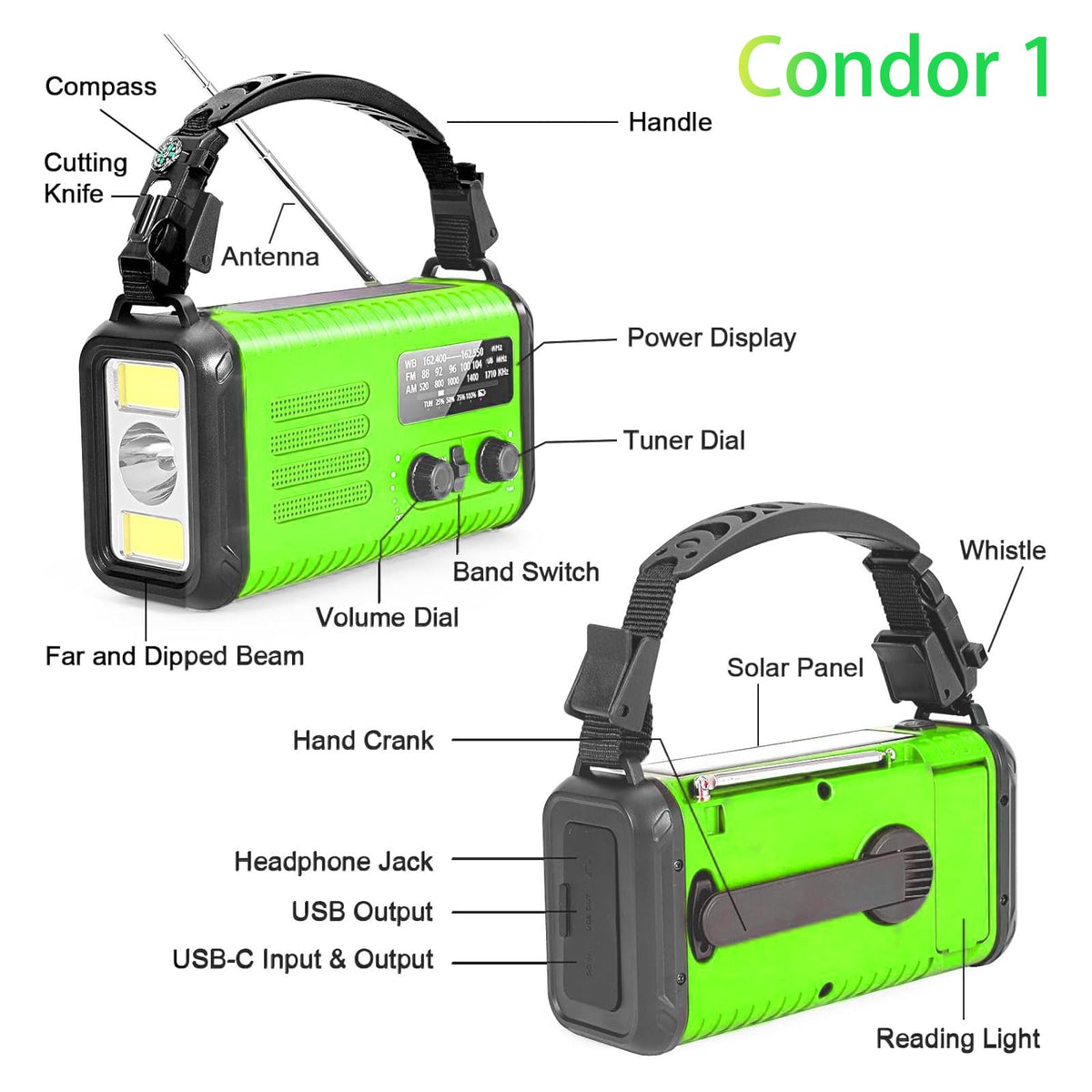Accinouter used at a campsite powering phone and lighting, dependable outdoor support