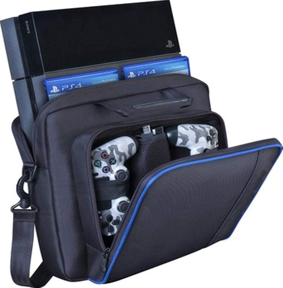 ACCOCO PS4 adjustable shoulder strap enables comfortable, hands-free transport