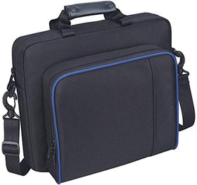 ACCOCO PS4 carrying case main pocket securely stores your console on the go