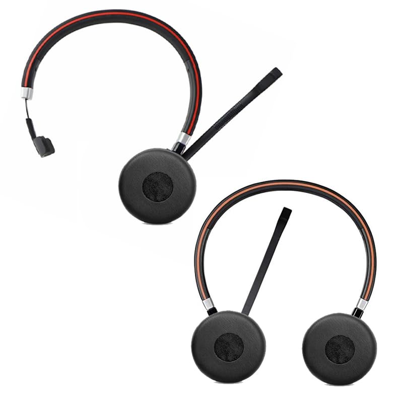 ACCOUTA headset in office use illustrating comfortable all-day wear