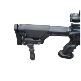 Accu-Shot black Mil-Spec finish enhances rig compatibility