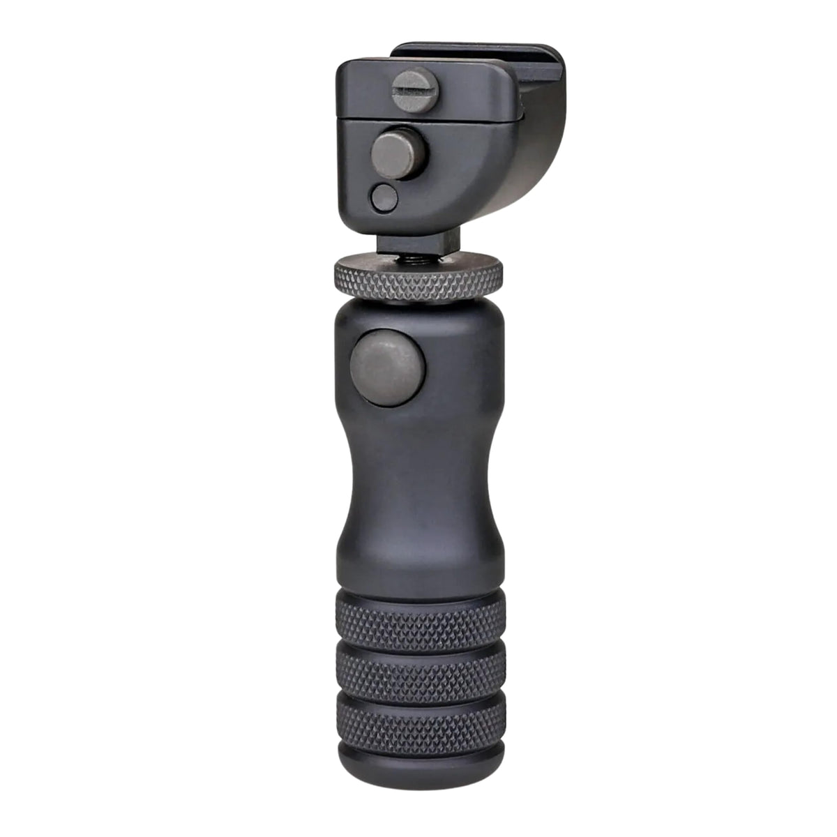 Accu-Shot PRM mid-rail with quick knob stabilizes shots on a rear mount