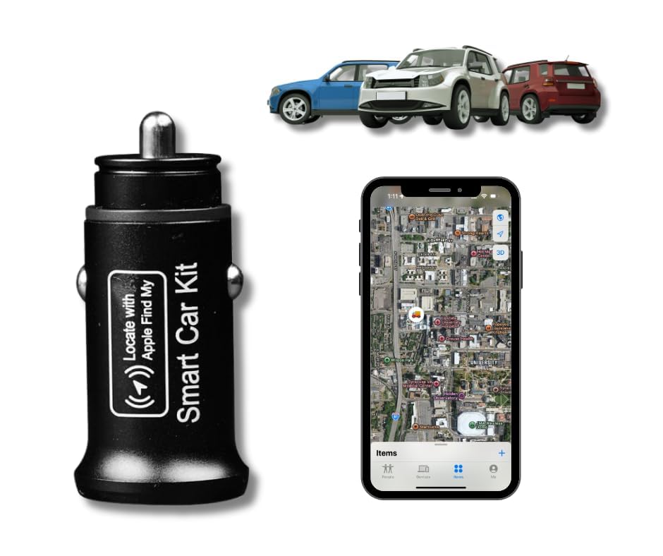 AccuGPS AP200 front view showing dual ports and compact design, reliable charging