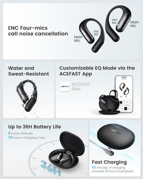 Acefast AceFit ip66 waterproof protection for sweat and rain