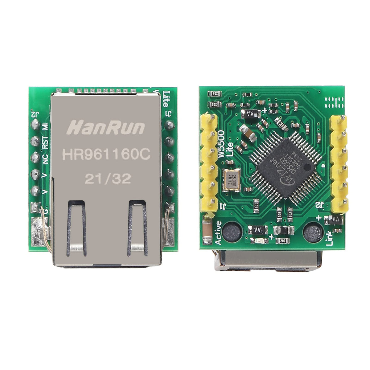 ACEIRMC W5500 Ethernet shield ready for WIZ820io RC5 compatibility.