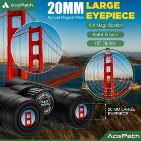AcePath close-up of 56mm objective lens for brighter low-light views