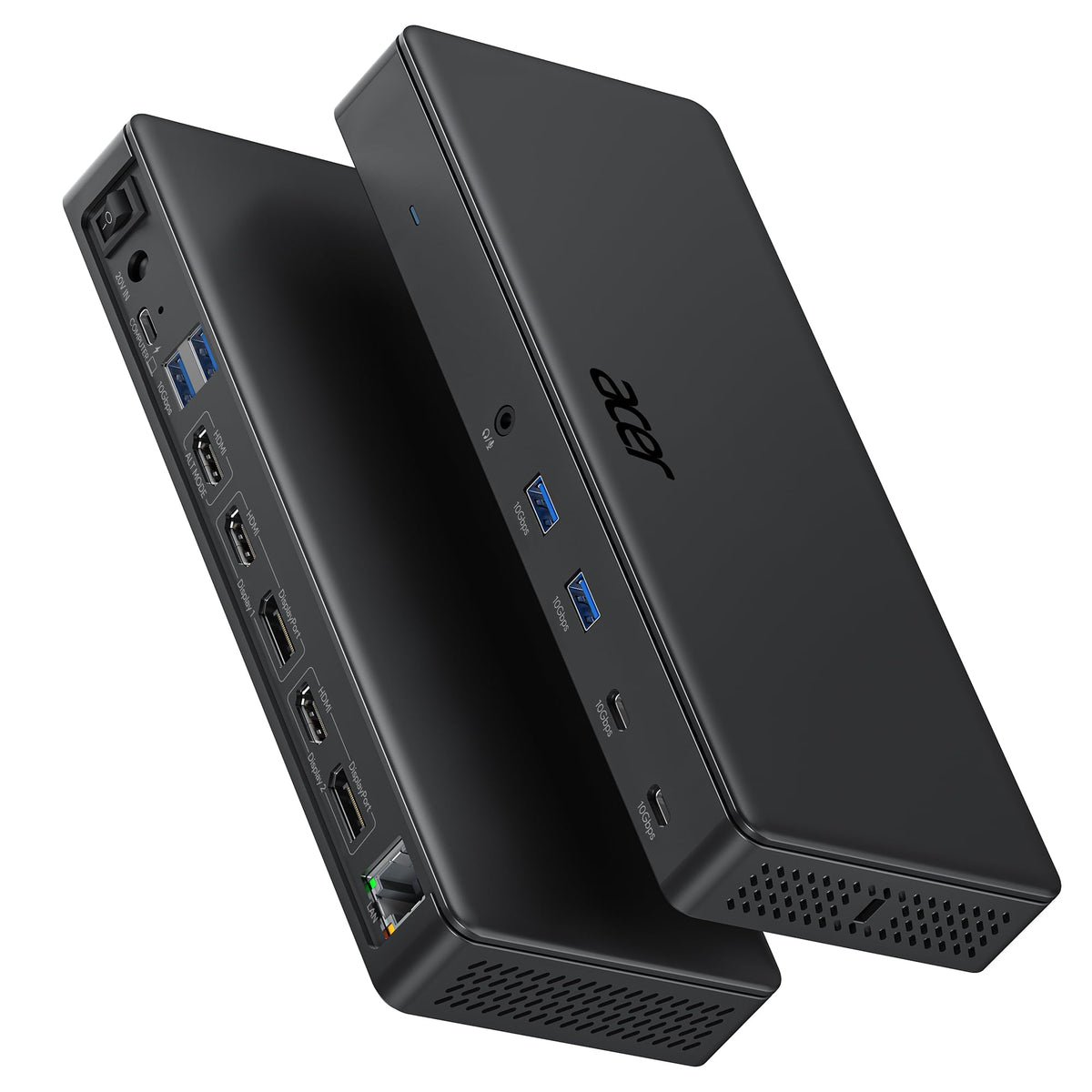 Acer 15-in-1 dock with triple 4K monitors expands workspace for multitasking