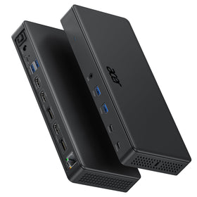 Acer 15-in-1 dock with triple 4K monitors expands workspace for multitasking