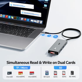 Acer dock on a modern workdesk lifestyle scene for tidy workspace organization