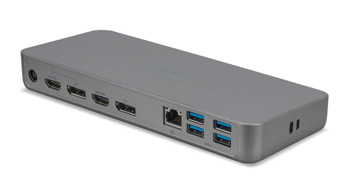 Acer dock ready for plug-and-play Chromebook setup without drivers