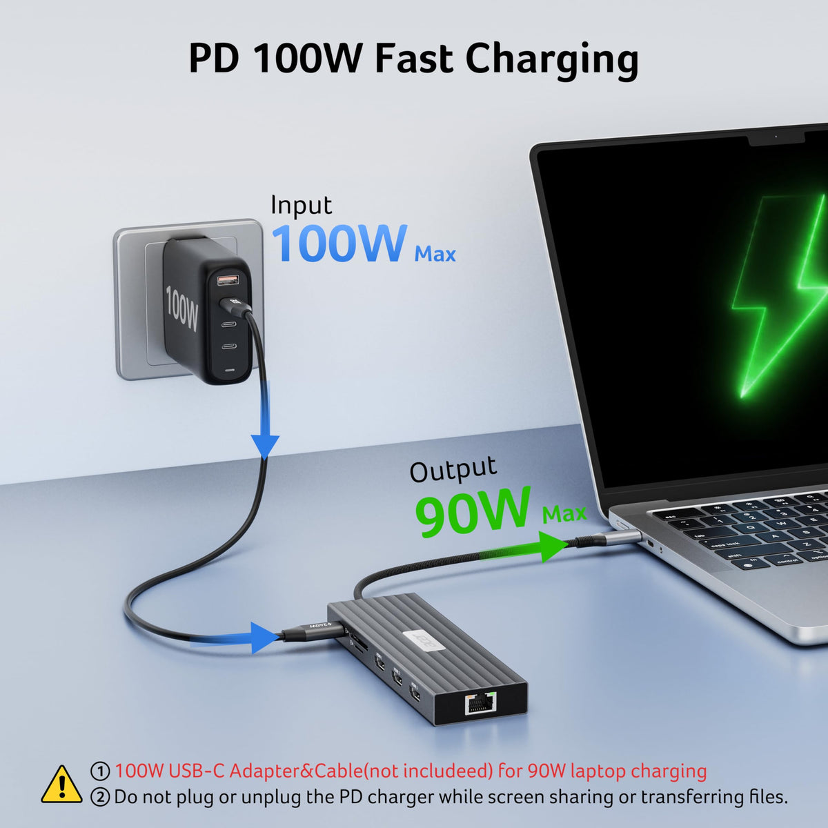 Acer docking station ethernet port in use for stable networking