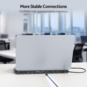 Acer docking station SD and MicroSD slots for fast media transfer