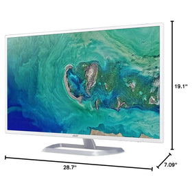 Acer EB321HQ Awi desk setup view illustrating practical placement