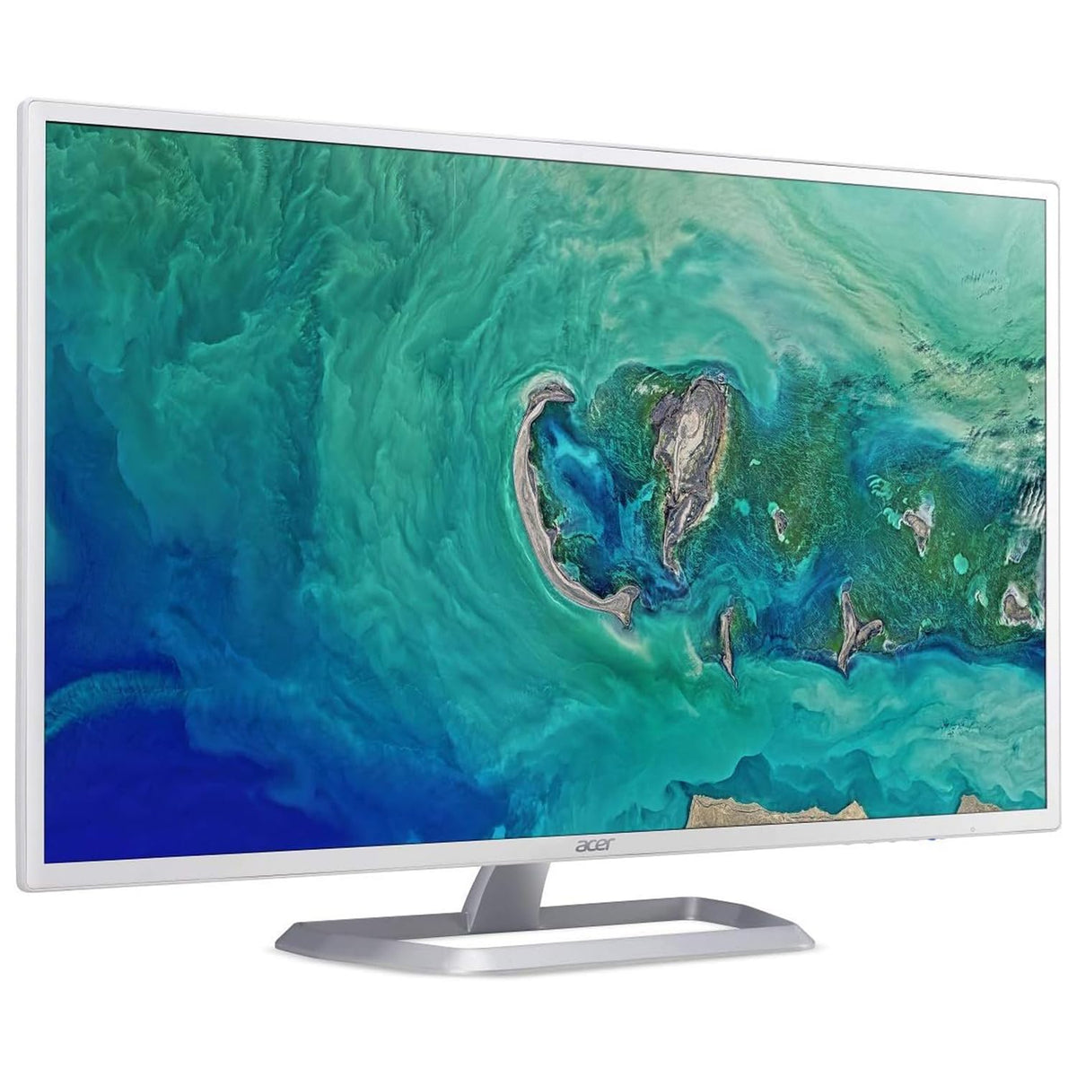 Acer EB321HQ Awi side profile highlights slim design for compact desks
