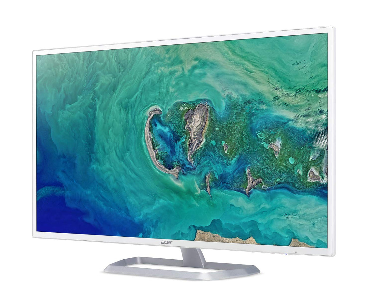 Acer EZ321Q IPS panel closeup highlights vibrant colors and wide angles.