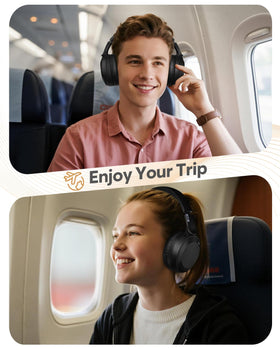 Acer headphones connected with 3.5mm aux cable showing wired backup and compatibility benefit