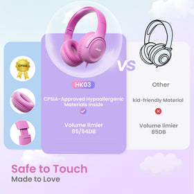Acer HK03 soft memory-foam ear cushion for all-day comfort