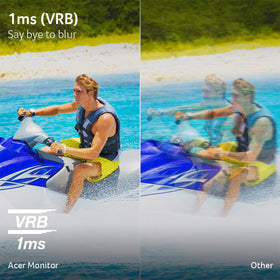 Acer KA242Y 1ms VRB response for crisp action visuals