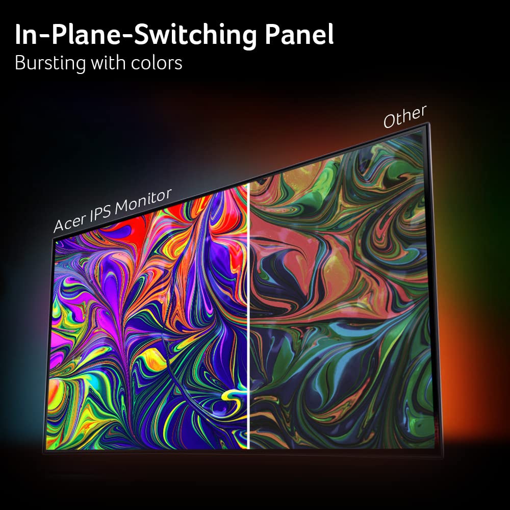 Acer KB272 144Hz refresh rate enhances motion clarity in action scenes.