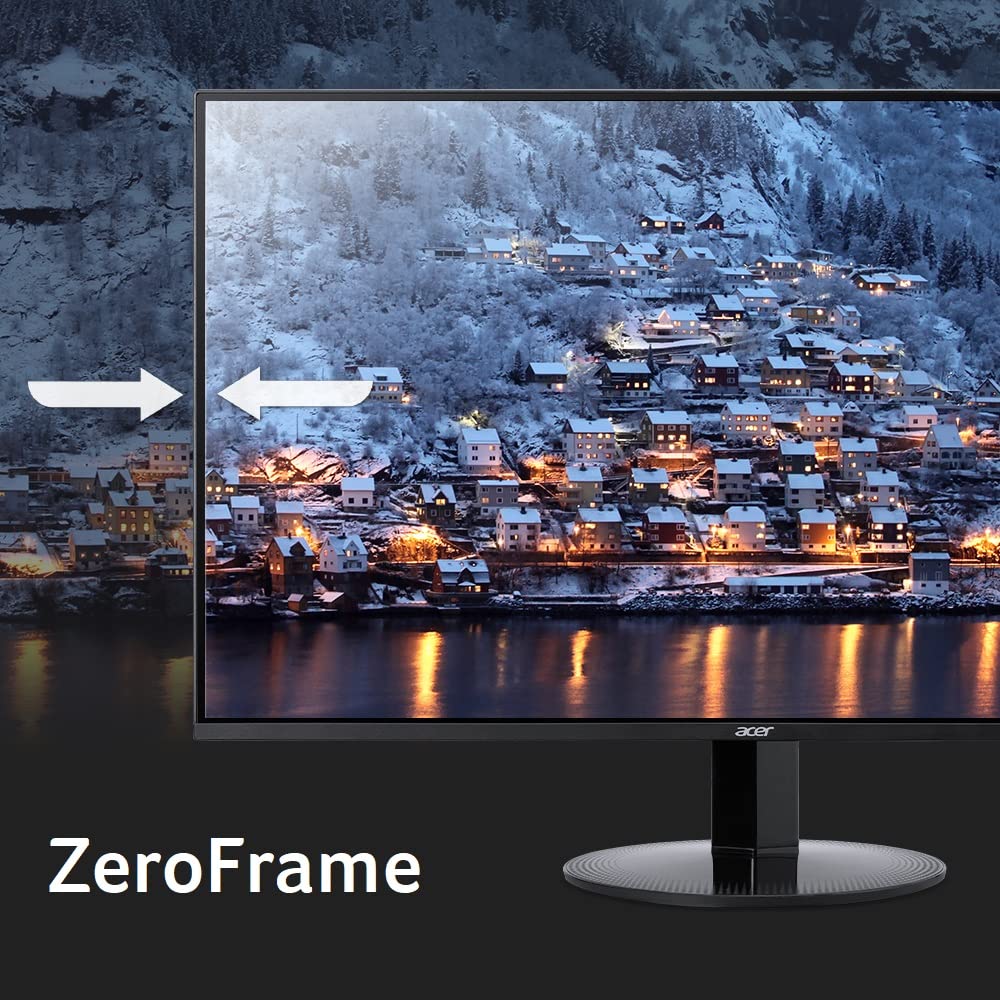 Acer KB272 full HD 1080p delivers sharp text and rich visuals.