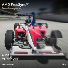 Acer KB272 IPS color accuracy delivers vibrant images from any viewing angle.