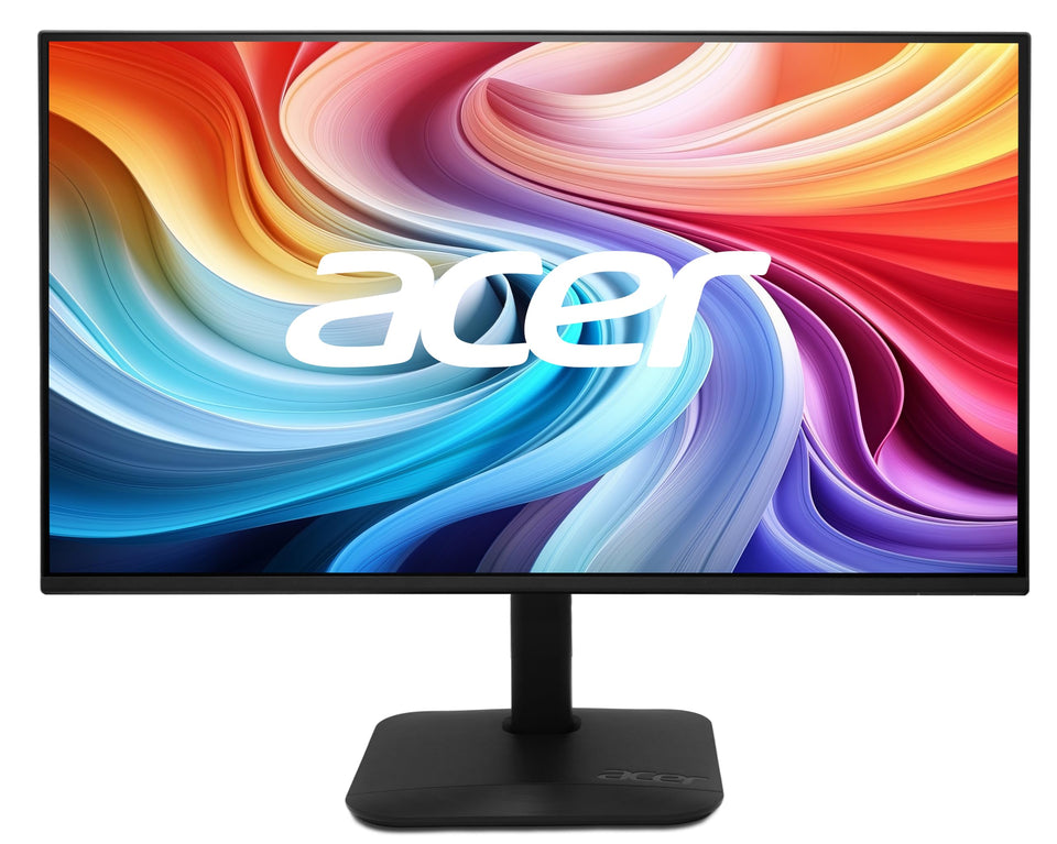 Acer KB272 with zero-frame design for immersive multi-monitor setups.