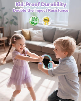 Acer Kids Headphones with Bluetooth 6.0 and built-in mic for online classes.