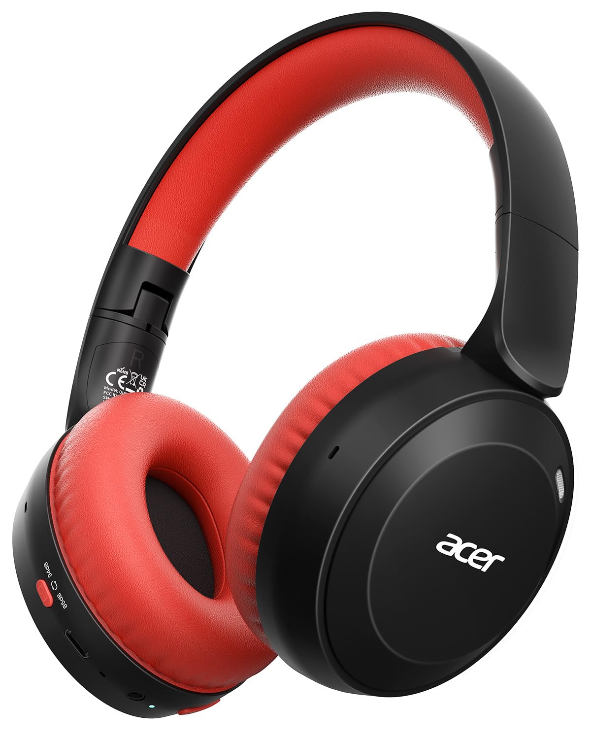 Acer OHR668 front view showing controls and comfortable fit for kids