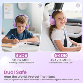 Acer Kids Headphones with memory foam ear cushions for all-day comfort.