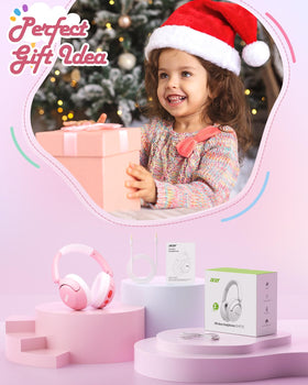 Acer kids headphones packaging and accessories highlighting ready-to-gift convenience